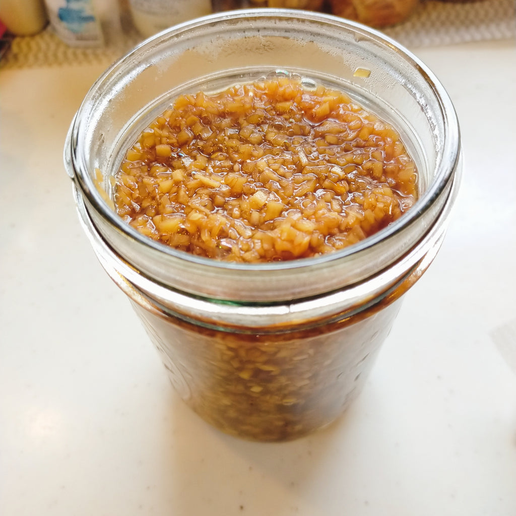 育てる調味料 |醤油ショウガ