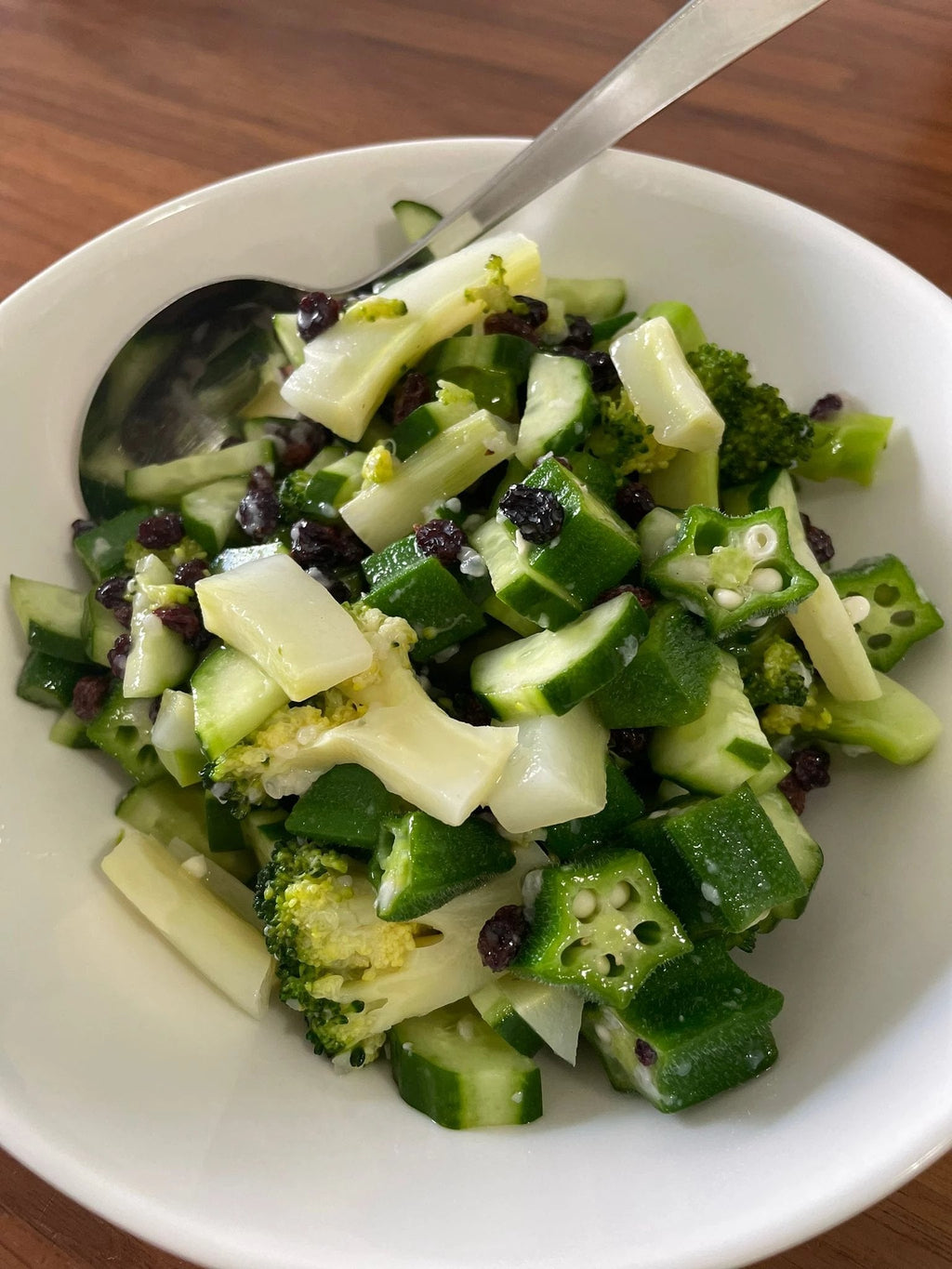 シンプルグリーンサラダ、鶏ハムサラダ F様