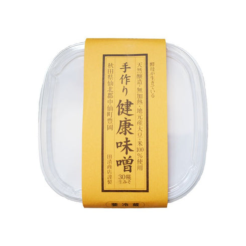 三倍生糀・ホッとするやさしい甘味噌/杉樽熟成1年超 無添加&極低塩 750g