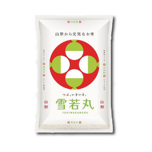 シャキっと大粒!雪若丸【特栽米/農薬5割減】25年産
